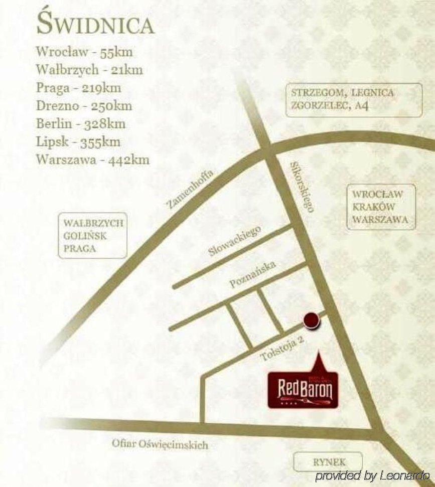 Red Baron Hotel & Restaurant Swidnica  Ngoại thất bức ảnh
